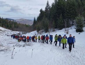 Tradicionalnim usponom planinara na Bjelašnicu započinju Napretkovi božićni dani 2018.