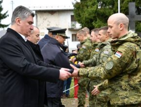Milanović u Gospiću na obilježavanju godišnjice 9. gardijske brigade: Vojska mora imati bolje uvjete