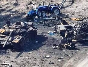 NOVE SLIKE IZ UKRAJINE: Pogledajte uništene ruske tenkove