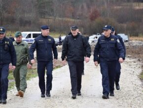 Božinović obišao državnu granicu: U ovoj godini uhićeno je 500 krijumčara migranata!