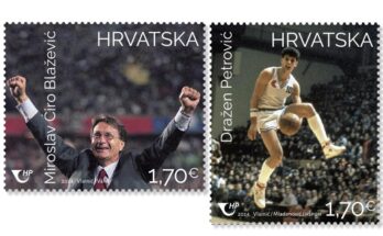 SPORTSKE LEGENDE: Neponovljivi Ćiro i nezaboravni Dražen Petrović na prigodnim markama