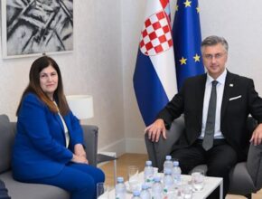 Andrej Plenković i Varsen Aghabekian